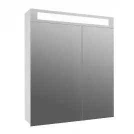 Шкаф зеркальный Dreja Uni 70 99.9002 белый