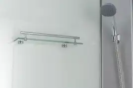 Душевая кабина Loranto 100х80 CS-5180-13R F, низкий поддон, цвет профиля сатин