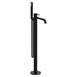 Смесители для ванны AVS Slimmer 811-112-MB напольный, черный матовый