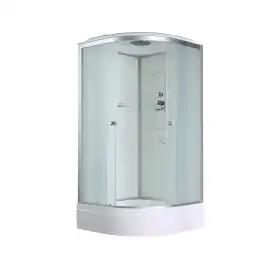 Душевая кабина AvaCan D3090 90x90 см, средний поддон, с крышей