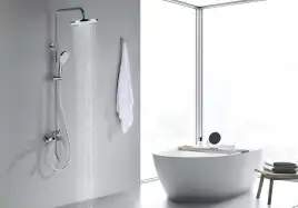 Душевая система Aquatek ЛУГАНО AQ2740CR, Хром