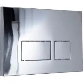 Кнопка смыва Logan Space двойная, Chrome (297679)