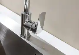 Смеситель для кухни Aquatek Вега AQ1081CR поворотный излив, Хром