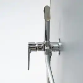 Гигиенический душ со смесителем AVS Basic 811-731-CR, хром