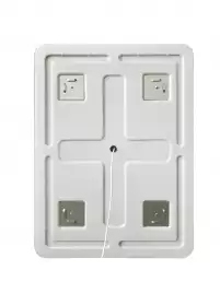 Зеркало BelBagno SPC-GRT 60х80 SPC-GRT-600-800-LED-TCH-WARM с подстветкой, сенсорный выключатель, с подогревом