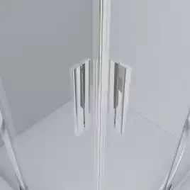 Душевой уголок Vincea Garda 100х100 VSQ-1G100CL, профиль хром, стекло Прозрачное