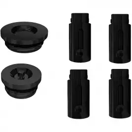 Полотенцесушитель водяной Aquatek Лира 50х60 AQ KP0760BL П7 нижнее подключение 1/2