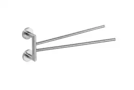 Полотенцедержатель двойной поворотный 5,5 см BEMETA NEO Нержавеющая сталь 104204105