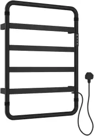 Полотенцесушитель электрический Allen Brau Priority 640х475 7.31001-31 черный electroplating