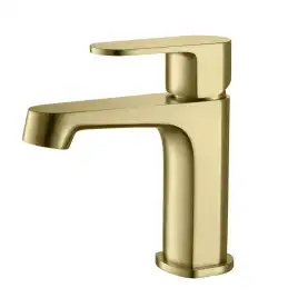 Смеситель для раковины Aquatek Оберон AQ1210BG, Золото матовое