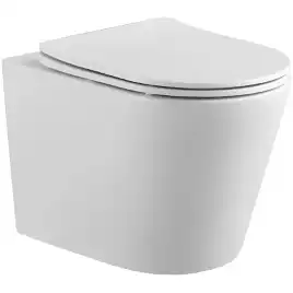 Подвесной унитаз Aquatek Вега AQ1904-00 безободковый, с сиденьем микролифт, Белый