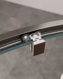 Душевой уголок CEZARES MOLVENO-RH-1-110/90-C-GM-IV стекло Прозрачное, профиль Оружейная сталь