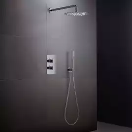 Душевая система Aquatek ЕВРОПА AQ1376CR для душа встраиваемая, с термостатом, Хром