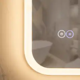 Зеркало с подсветкой AVS Виола 70x50 см, антипар