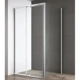 Душевой уголок CEZARES VARIANTE-AH-1-120/130-100-C-Cr стекло Прозрачное, профиль Хром