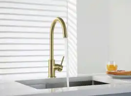 Смеситель для кухни Aquatek Европа AQ1382BG, Золото матовое