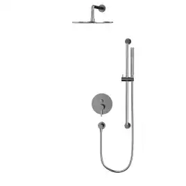 Душевая система для душа WHITECROSS Y brushed nickel YSET05NIB, скрытого монтажа, Никель брашированный