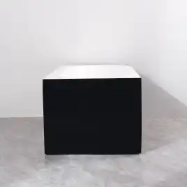 Акриловая ванна Azario LAGO BLANCO BLACK 170х75 AZ-6724-1CLB 17075, асимметричная, левая