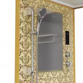 Душевая кабина Niagara Luxe 100х90х215 NG-7714G низкий поддон, с гидромассажем