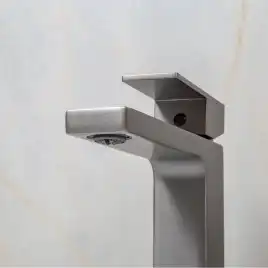 Смесители для раковины AVS Cube 811-200-GM, оружейная сталь