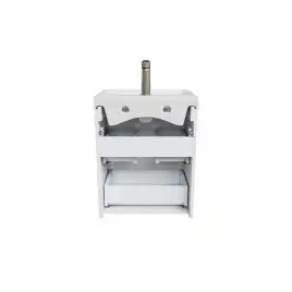 Тумба с раковиной IDDIS Zodiac 50, подвесная, Белая, ZOD5CB0i95K