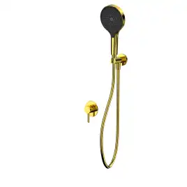 Душевая система для душа WHITECROSS Y gold YSET02TOPGL, скрытого монтажа, Золото глянцевое