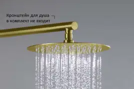 Верхний душ Aquatek  AQ2073BG, Золото матовое