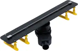 Душевой лоток Allen Brau Liberty 9.50000.SS 650 мм с решеткой Нержавеющая сталь