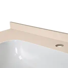 Раковина мебельная AVS Шарм 80x56 белая/кремовая