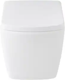 Подвесной безободковый унитаз Allen Brau Liberty 4.33004.20 без сиденья, белый глянец