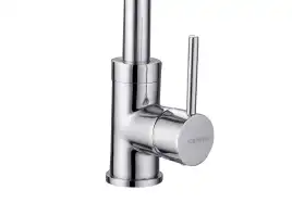 Смеситель для кухни Aquatek Вега AQ1080CR поворотный излив, Хром