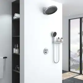 Душевая система  Vincea Inspire VSFW-3I22MT3RCH VSFW-3I22MT3RCH  с термостатом, встраиваемая, хром