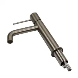 Смесители для раковины AVS Slimmer 811-100-GM, оружейная сталь