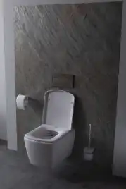 Подвесной безободковый унитаз Allen Brau Liberty 4.33004.20 без сиденья, белый глянец