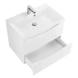 Тумба под раковину BelBagno MARINO-700-2C-SO-BL-P подвесная Bianco Lucido