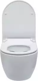 Унитаз подвесной Logan L5W CITY 019100-w-01 с сидением Soft Close -SLIMSEAT , белый
