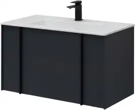 Тумба под раковину Allen Brau Reality 90 1.32006.AM антрацит матовый