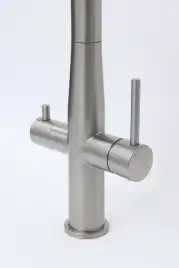 Смеситель для кухни AVS PureRiver 811-160-BN, Г-образный излив, брашированный никель