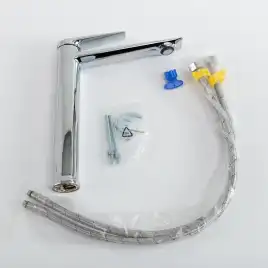 Смеситель для накладной раковины Cezares LINER-LC-01-W0, Хром