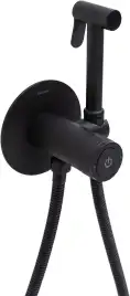 Смеситель с гигиеническим душем Allen Brau Liberty 5.33005-31 (с внутренней частью) черный матовый
