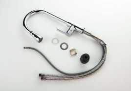 Смеситель для кухни Aquatek Лугано AQ1784CR, Хром