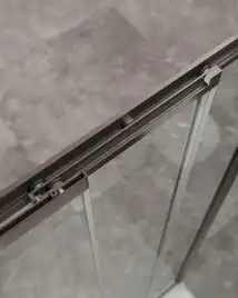 Душевая дверь CEZARES MOLVENO-BF-3-120-C-GM-IV стекло Прозрачное, профиль Оружейная сталь