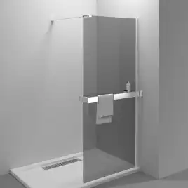 Душевая перегородка Vincea Walk in HR 100 см, VSW-4HR100CG, профиль Хром, стекло Тонированное