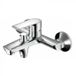Смеситель для ванны Haiba HB60563 с коротким изливом, хром