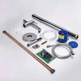 Смесители для ванны AVS Slimmer 811-112-CR напольный, хром