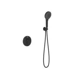 Душевая система  Vincea Inspire VSFW-3I22MT5MB VSFW-3I22MT5MB  с термостатом, встраиваемая, черный матовый