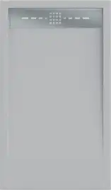 Душевой поддон Good Door Stella 140х90 из искусственного камня, Серый графит ЛП00140