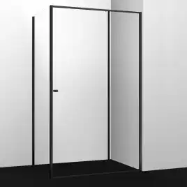 Душевой уголок WasserKRAFT Dill 61S 110х80 61S14 профиль Черный стекло Прозрачное