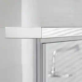 Душевой уголок AVS Трапеция 100х100 профиль хром, стекло прозрачное, 803-0023-195-1010-CR-T