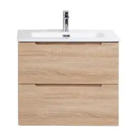 Тумба под раковину BelBagno ETNA-700-2C-SO-WO-P подвесная Rovere Bianco